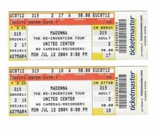 Madonna unused concert for sale  Buffalo Grove