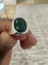 Real emerald ring for sale  SALFORD