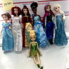 LOTE DE 7 BONECAS CLÁSSICAS, PREMIUM E PRINCESAS DA Disney Store (leia a descrição) comprar usado  Enviando para Brazil
