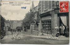 Cpa rouen rue d'occasion  Dieppe