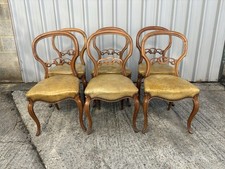Six victorian mahogany for sale  TONBRIDGE