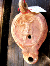 Lampe huile romaine d'occasion  Bourg-Saint-Andéol