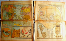 Antiche cartine geografiche usato  Roma