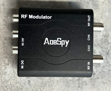 Modulador coaxial RCA RF conversor VHF adaptador CVBS com entrada/saída de antena e canal S comprar usado  Enviando para Brazil