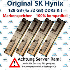 Usado, 128 GB (4x 32 GB) LRDIMM ECC DDR3-1600 HP HPE ProLiant ML350p Gen8 G8 Server RAM comprar usado  Enviando para Brazil