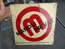 Altes blechschild manoli gebraucht kaufen  Neuffen