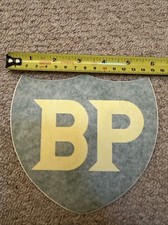 Adesivo BP ORIGINAL cortado em forma para carro de rali clássico aproximadamente 15 x 14 cm, usado comprar usado  Enviando para Brazil