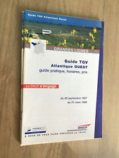 Horaires guide sncf d'occasion  Artigues-près-Bordeaux