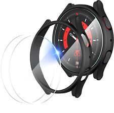 Hülle für Samsung Galaxy Watch 5 Pro 45mm Schutzglas Case Full Panzerfolie 9H comprar usado  Enviando para Brazil