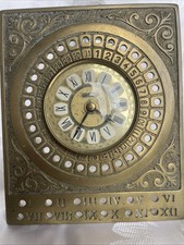Brass clock face for sale  MILTON KEYNES
