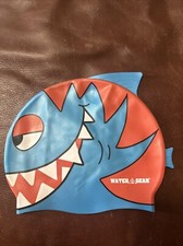Boné de natação BLUE PIRANHA CRITTER Learn to Swim silicone infantil treinamento 39700-BP comprar usado  Enviando para Brazil