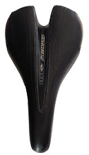 Assento de bicicleta especializado selim preto prata couro fino elegante velocidade esportiva, usado comprar usado  Enviando para Brazil