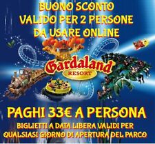 Gardaland buono sconto usato  Castelnuovo del Garda