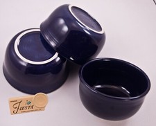 Lote de 3 tigelas FIESTA (1987-2021) azul cobalto 6” Chowder Gusto comprar usado  Enviando para Brazil