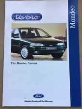 Folheto de vendas de carros Ford Mondeo Verona edição limitada - junho de 1995, usado comprar usado  Enviando para Brazil