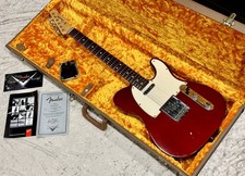Usado, Guitarra elétrica Fender Custom Shop 1963 Telecaster NOS Candy Apple vermelha EUA 2001 comprar usado Usado, Guitarra elétrica Fender Custom Shop 1963 Telecaster NOS Candy Apple vermelha EUA 2001 comprar usado  Enviando para Brazil