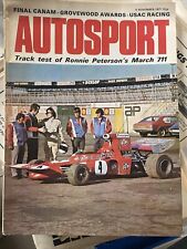 Autosport november 1971 for sale  FAREHAM