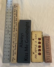 Assorted wood slate for sale  Greentown