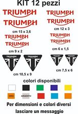 Adesivi triumph vinile usato  Torre Annunziata