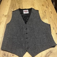 Harris tweed waistcoat for sale  ABERGELE