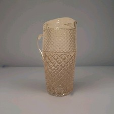 Brocca vetro cesellato usato  Sannazzaro de Burgondi