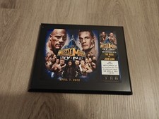 Plaque wrestlemania wwe for sale  Brooklyn