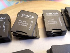 Microsd card adapter for sale  GRAVESEND
