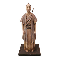 Samurai scultura legno usato  Milano