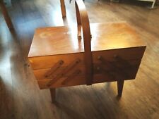 Vintage wooden sewing for sale  LONDON