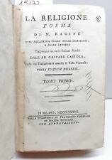 Religione poema racine usato  Petriolo