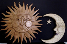 Handmade sun moon for sale  Reno