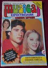 Revista MUSICAL fotonovela EDITH GONZALEZ EDUARDO YAÑEZ PARCHIS TINO YOLA AÑOS 80 segunda mano  Embacar hacia Argentina