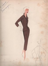 Croquis moda madeleine usato  Torino