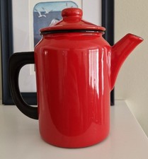 Vintage red enamel for sale  FAREHAM