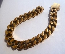 Bracelet gents 18k for sale  UK