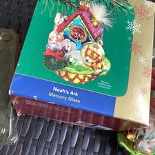 Ornamento Carlton Cards Heirloom Collection Arca de Noé vidro mercúrio 2004 novo comprar usado Ornamento Carlton Cards Heirloom Collection Arca de Noé vidro mercúrio 2004 novo comprar usado  Enviando para Brazil