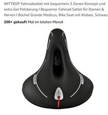 Wittkop fahrradsattel sattel gebraucht kaufen  Sankt Augustin