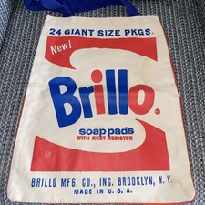 Bolsa tote Andy Warhol de lona Brillo - 91042 comprar usado  Enviando para Brazil
