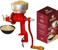 Usado, Moedor de grãos de milho com manivela manual Estrella 14" de altura e tremonha 5" comprar usado  Enviando para Brazil