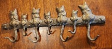 Gancho chave cabide latão montado na parede Seven Cats  comprar usado  Enviando para Brazil