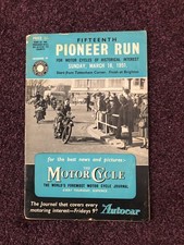 Motor cycle pioneer for sale  POOLE