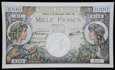 1000 francs commerce d'occasion  Paris-