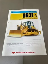 Komatsu d63e bulldozer for sale  ALTON