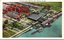 Usado, Cartão postal antigo American Sugar Refinery New Orleans Louisiana J6 comprar usado  Enviando para Brazil