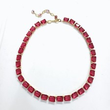 Usado, Colar de tênis Swarovski Millenia corte octógono, rosa, banhado a ouro comprar usado  Enviando para Brazil