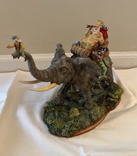 Maruri Santa's world travels "Santa's Safari" edição limitada 1754/5000 1996 comprar usado  Enviando para Brazil