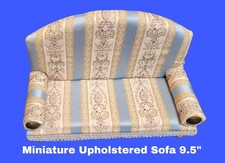 Sofá estofado miniatura boneca 9,5" excelente comprar usado  Enviando para Brazil