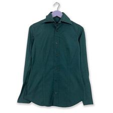 Camicia dsquared2 verde usato  Montegrotto Terme