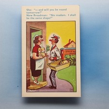 Comic postcard bread for sale  TELFORD