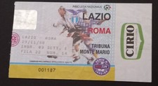 Biglietto derby lazio usato  Caserta